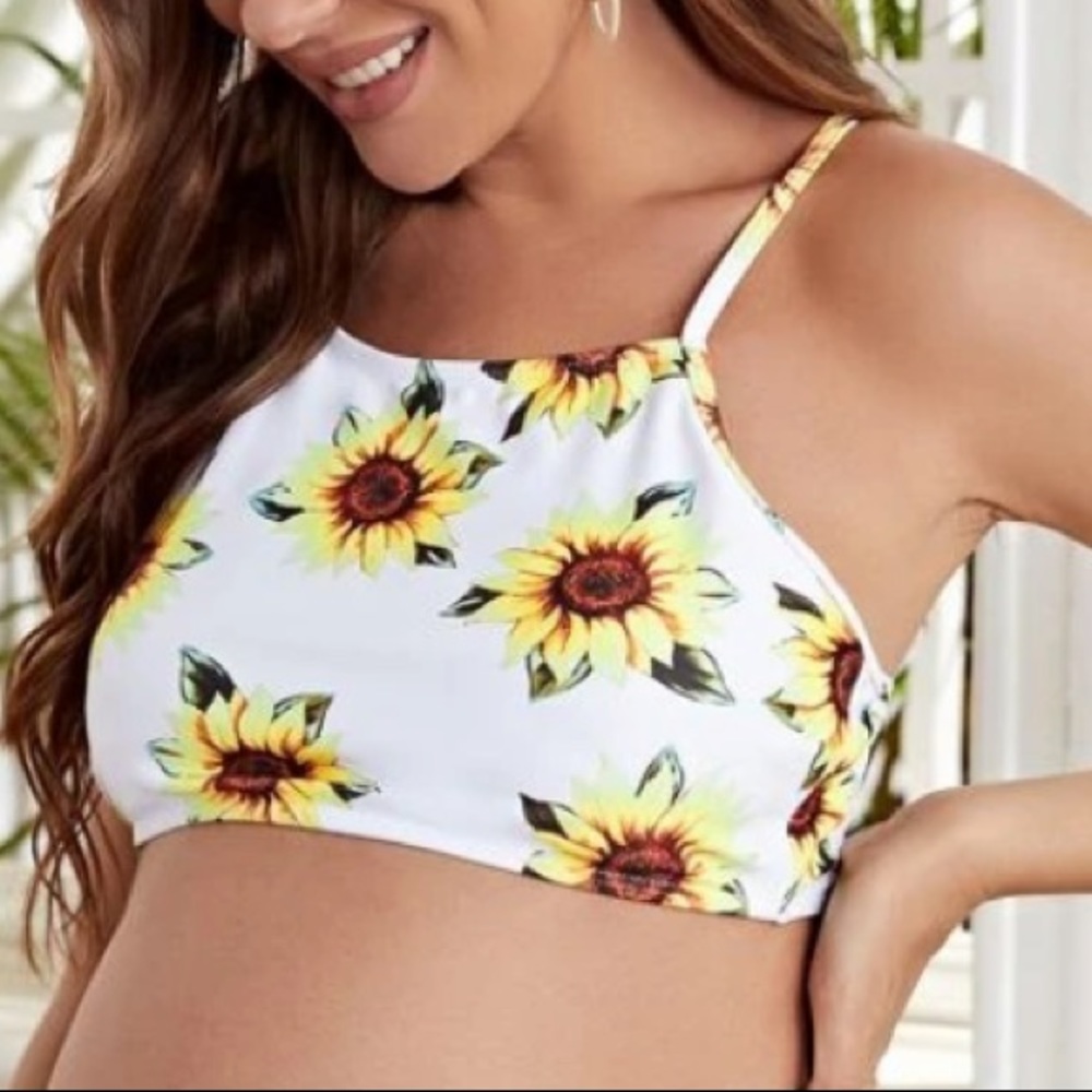 New Sunflower Bikini Top